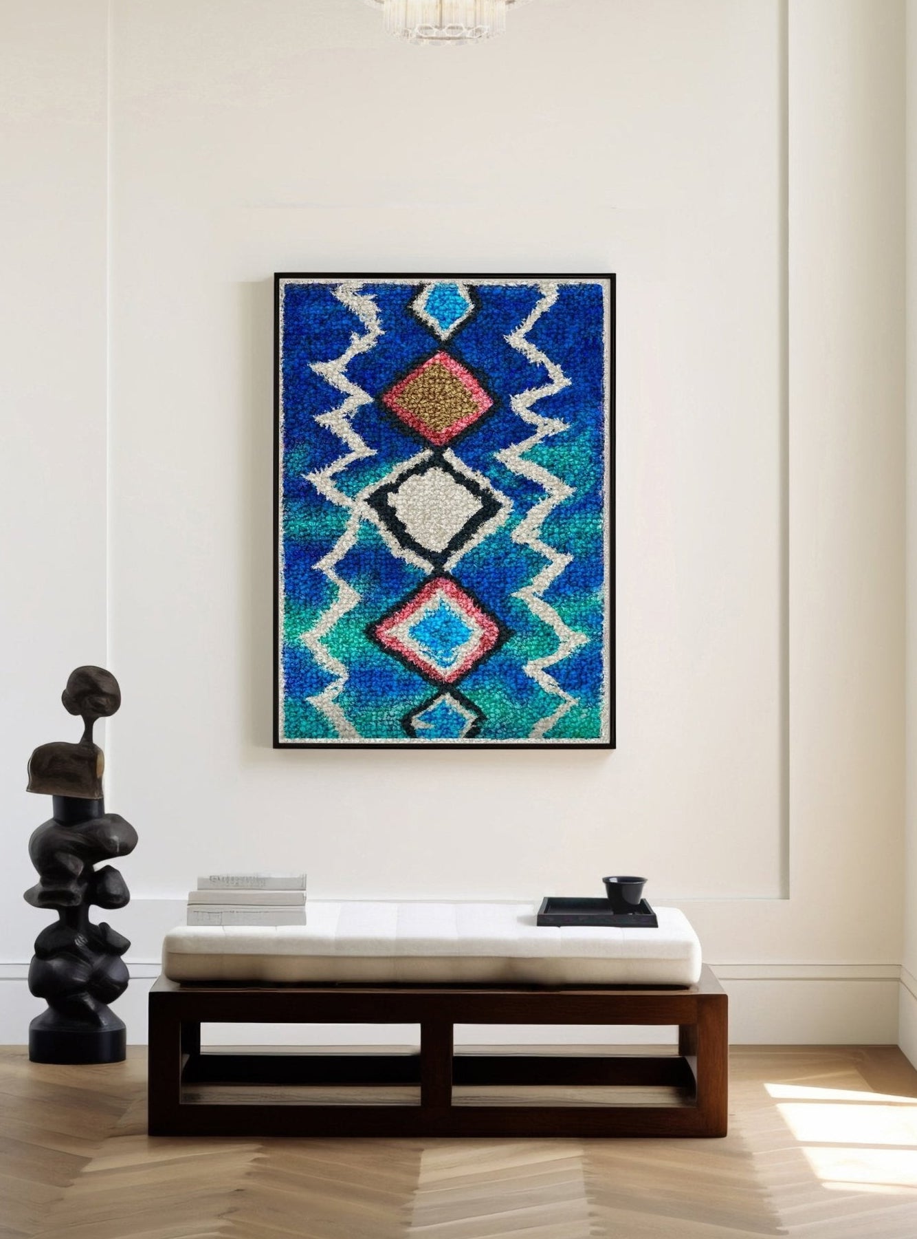 Kunstdruck Berber Ocean, No. 2 - Kilim