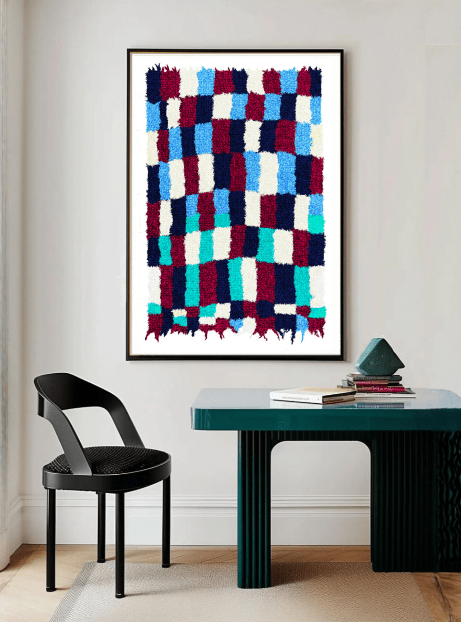 Kunstdruck Berber Karo, No. 3 - Kilim