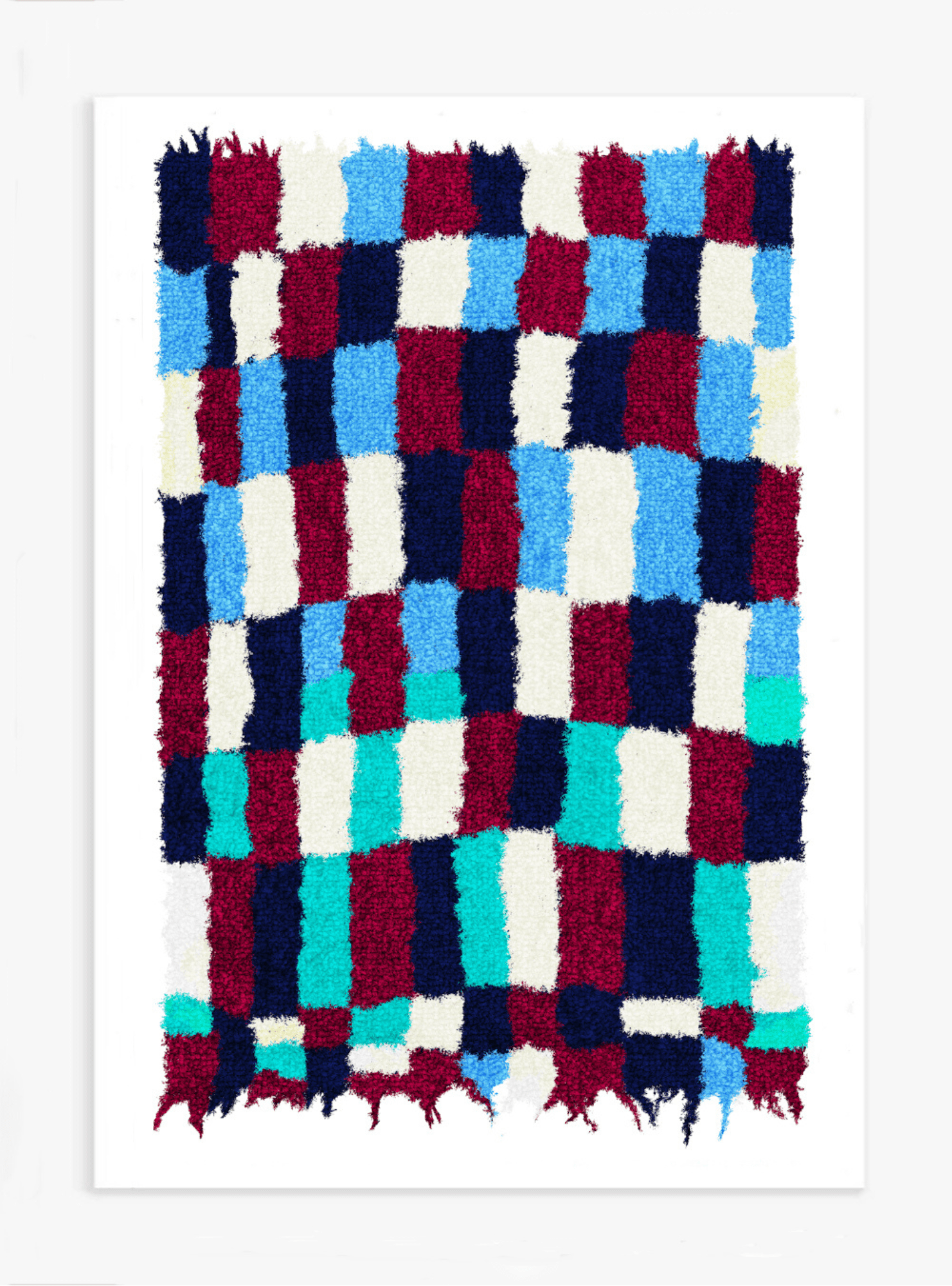 Kunstdruck Berber Karo, No. 3 - Kilim