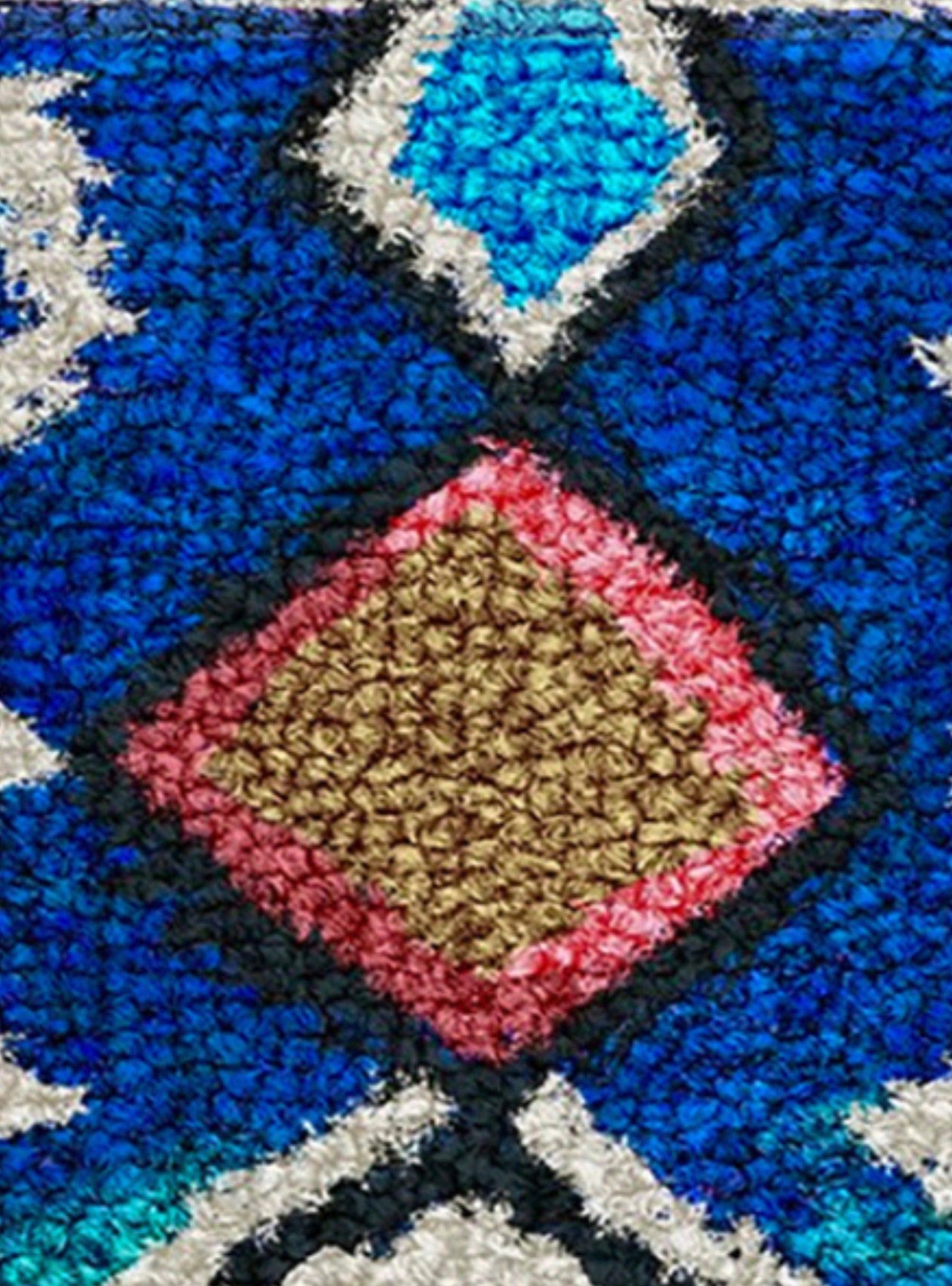 Kunstdruck Berber Ocean, No. 2 - Kilim